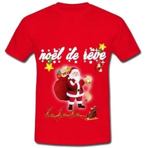 T-shirt Tendance Noël De Rêve