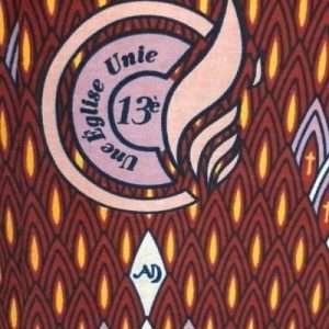 PAGNE DE LA CONVENTION PRINT ROUGE