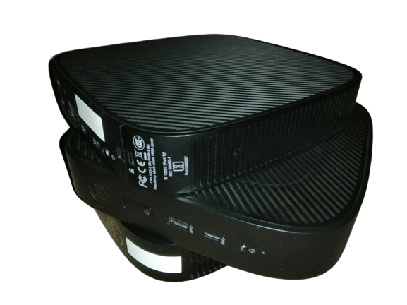 MINI PC HP quasi neuf RAM: 8Go stockage SSD: 256Go CPU: AMD Embedded LG-Séries GX-215jj Radeon R2E, OS: Win11 intègre les ports Display. Type C, Clavier et souris sans fil, nouvel écran 22" sans bordure de nouvelle génération - Image 2